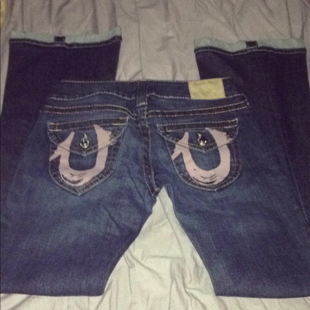 True Religion jeans boot leg jeans